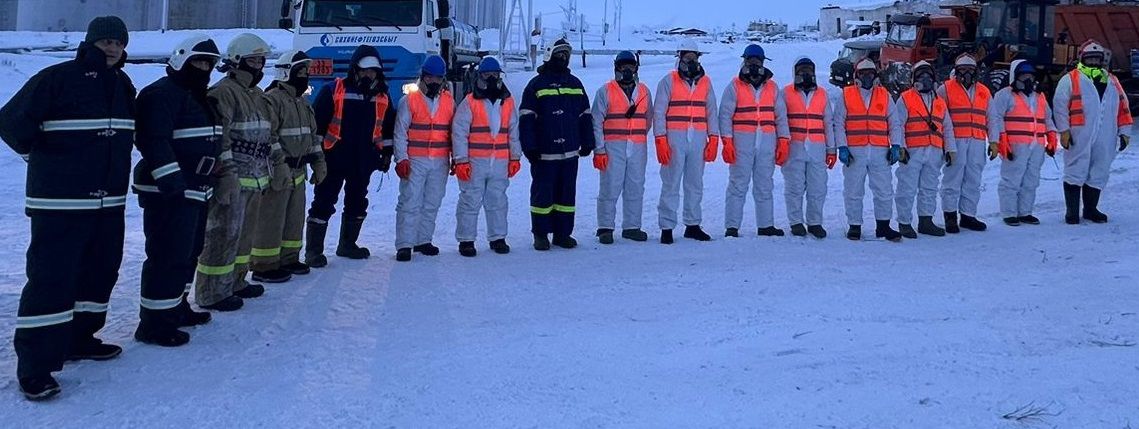  На «Чокурдахской нефтебазе» прошли комплексные учения 